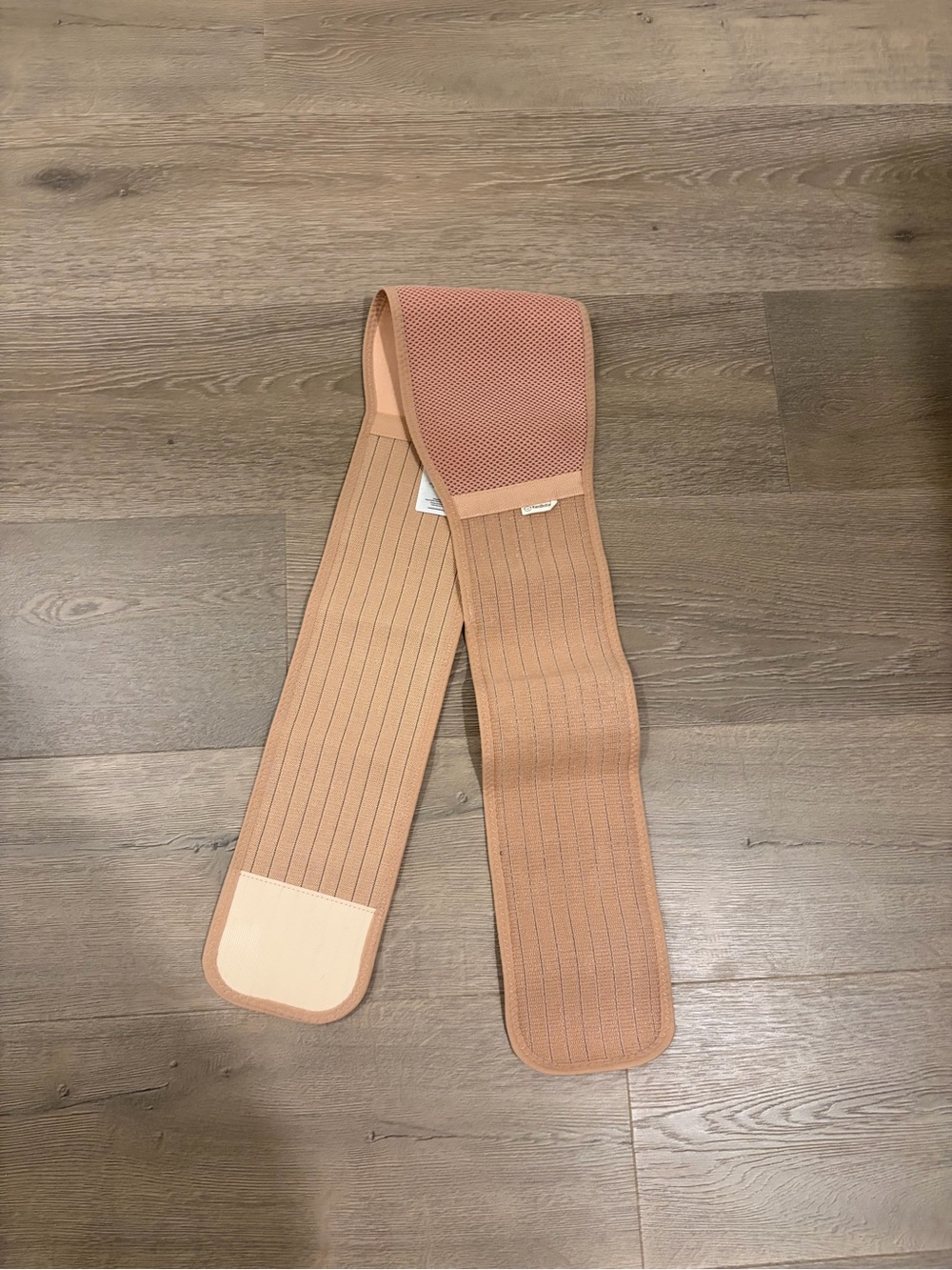 Women’s Elastic Support Belt in Tan - Breathable Comfort